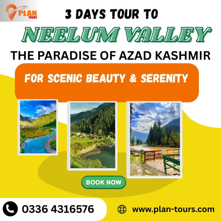 03 Days Tour Neelum Valley
