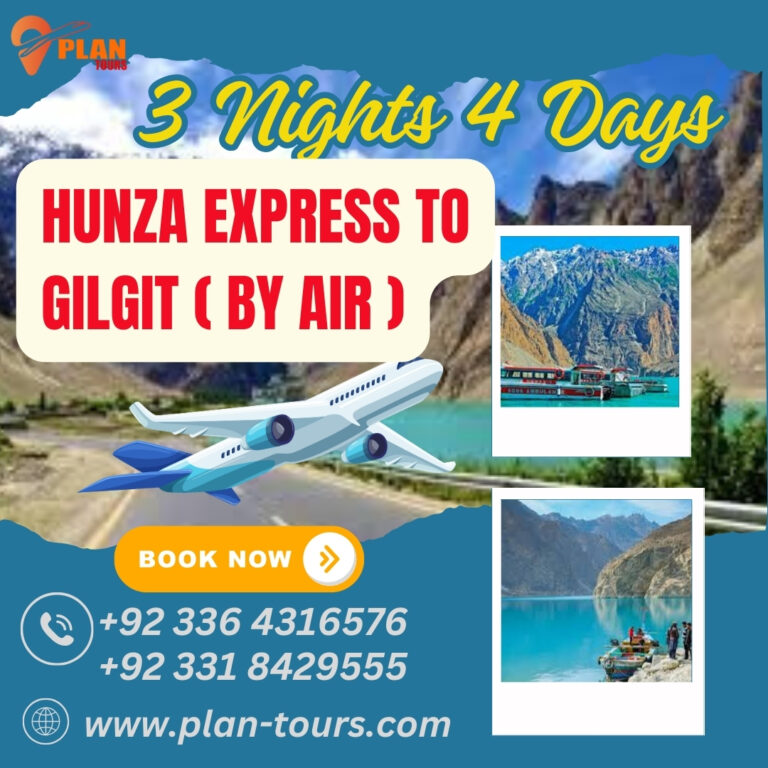 Hunza Express To Gilgit By Air