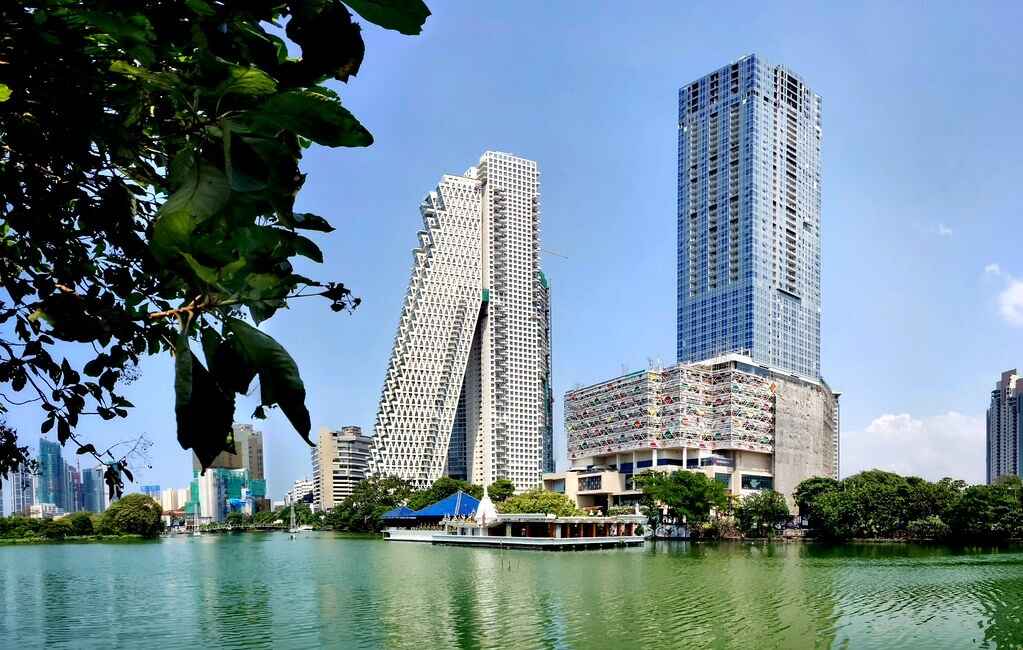Beira Lake in Colombo Sri Lanka