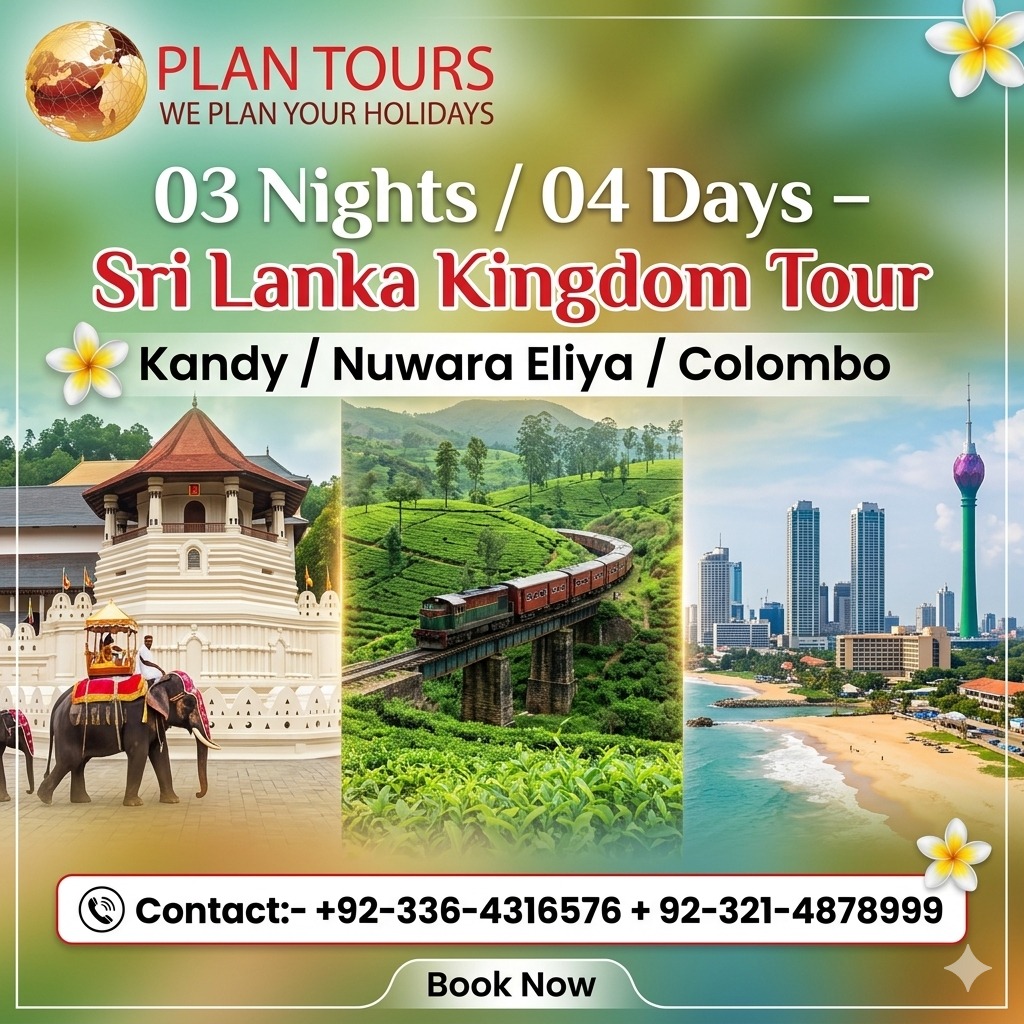 03 Nights And 04 Days Sri Lanka Kingdom Tour 2026