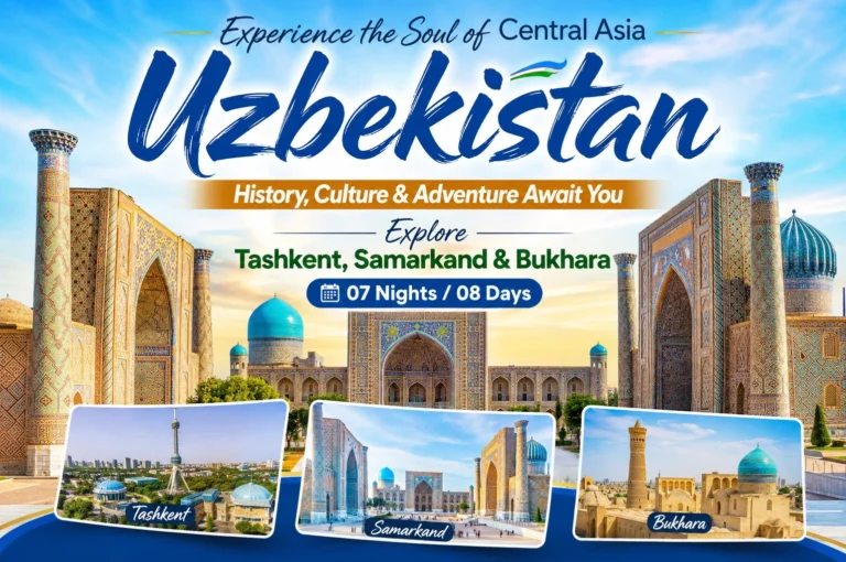 Uzbekistan – Tashkent, Samarkand & Bukhara Cultural Tour