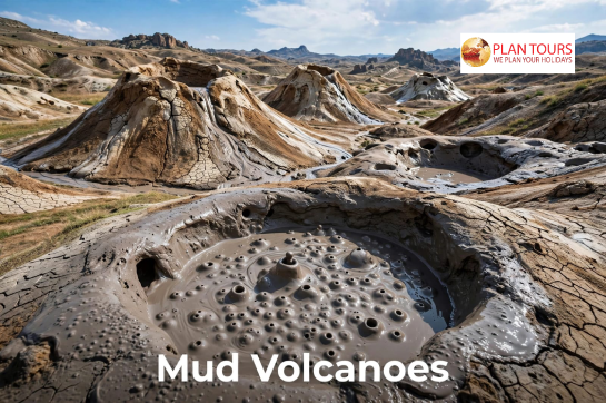 Baku, Fire & Mud Volcanoes